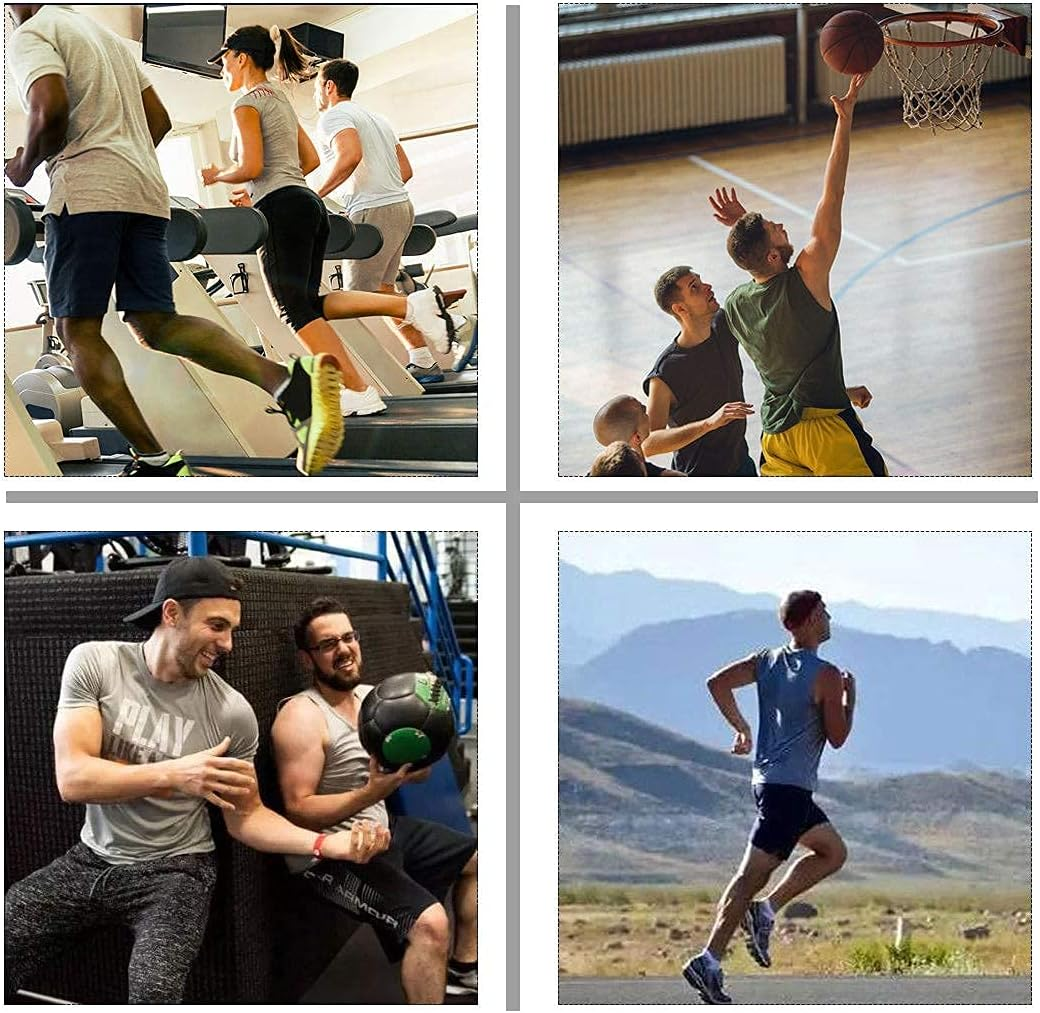 Mens Workout Compression Set Pants and Long Sleeve Shirts Winter Warm Thermal Base Layer Top & Bottom