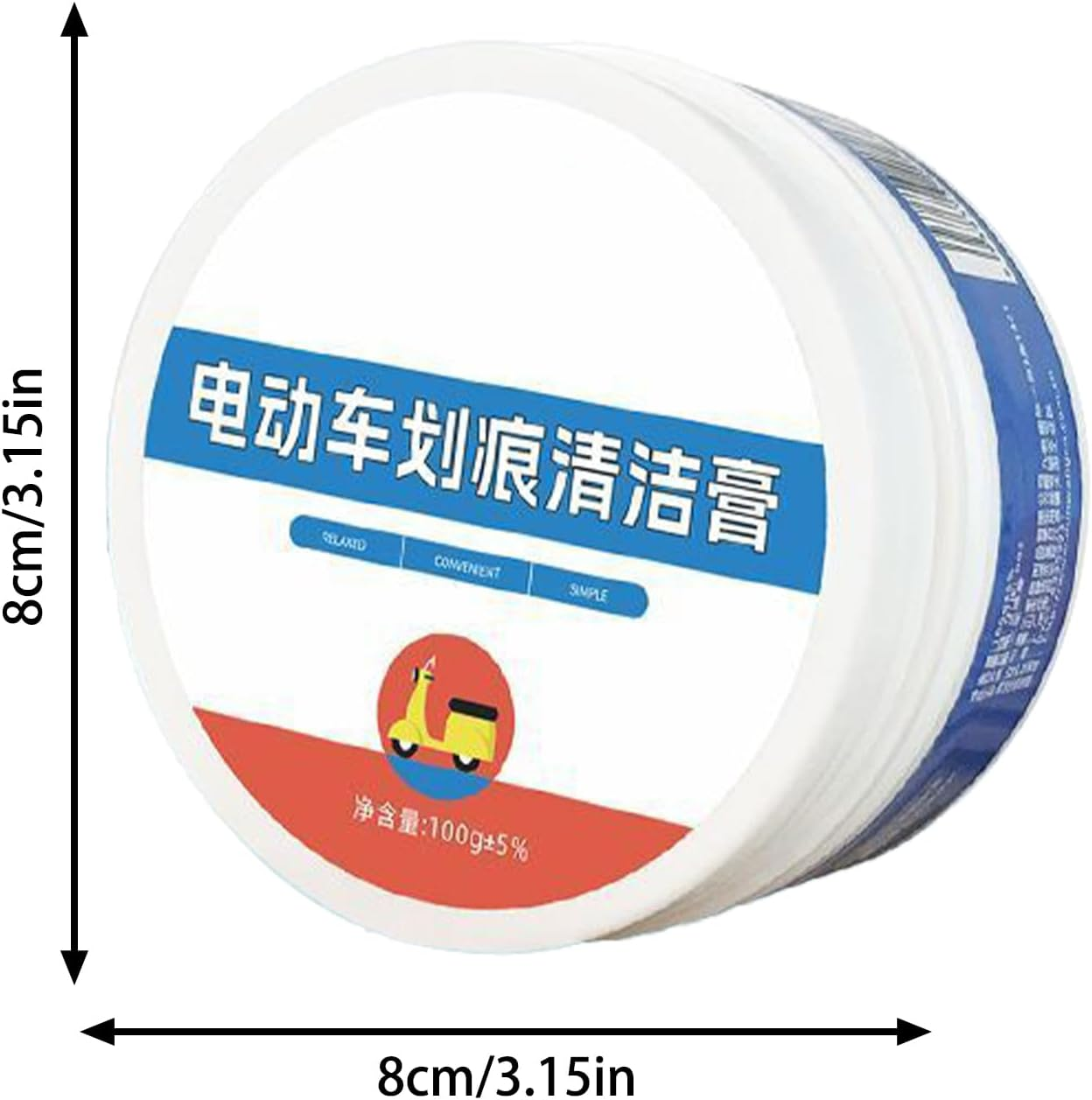 Scratch Repair and Renew - Car Scratch Remover Wax for Paint,Vehicle Polishing Paste Removes Defects While Adding Gloss and Shine image number 1