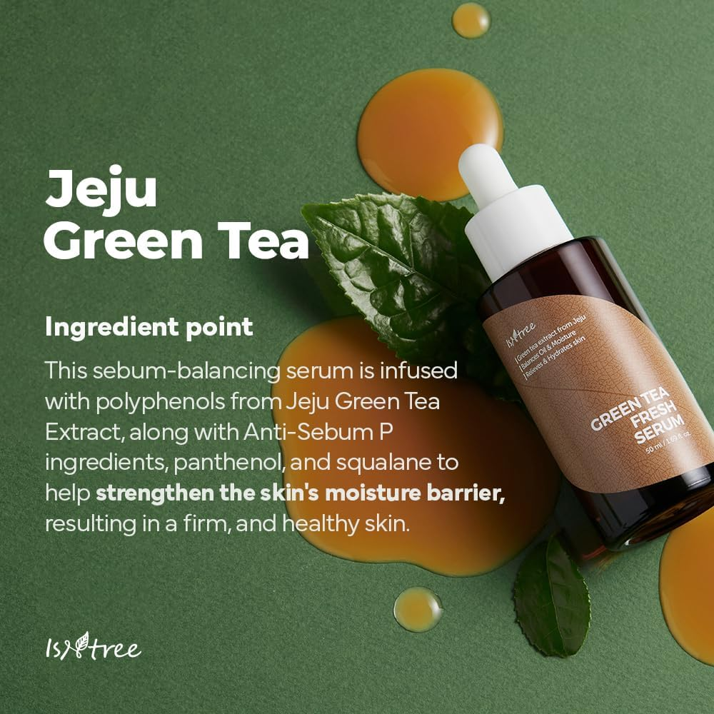 ISNTREE Green Tea Fresh Serum image number 2
