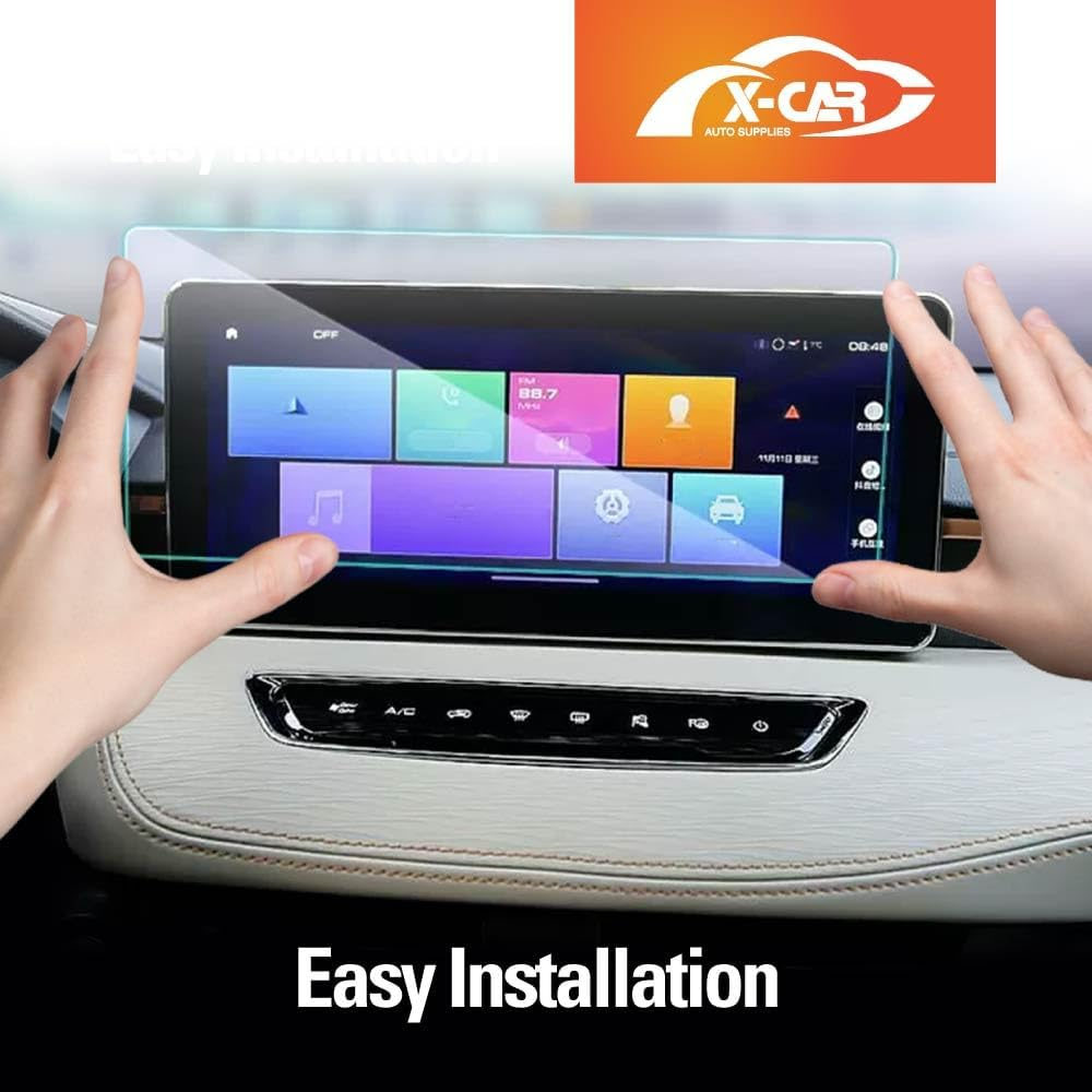 X-CAR Tempered Glass Screen Protector for Haval Jolion Lux/Lux Le/Premium 2021-2025 Touchscreen Anti-Scratch Cover Accessories image number 3