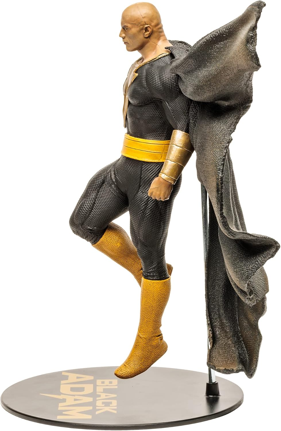 Mcfarlane Toys DC Direct Black Adam by Jim Lee PVC Statue, 12 Inch, Multicolored image number 4