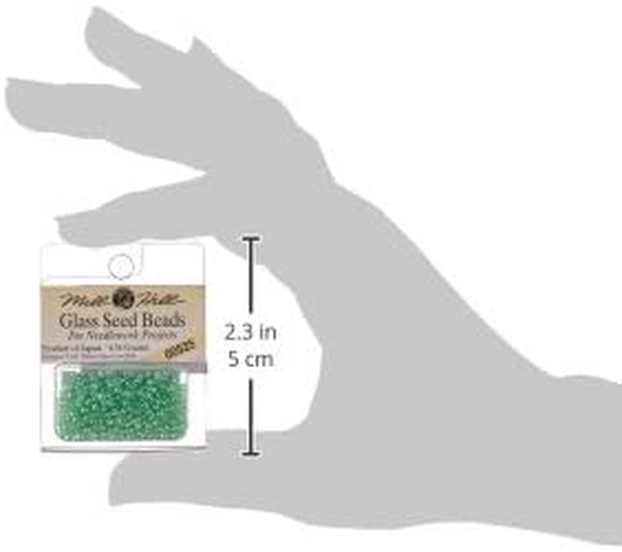 Mill Hill Glass Seed Beads, Light Green