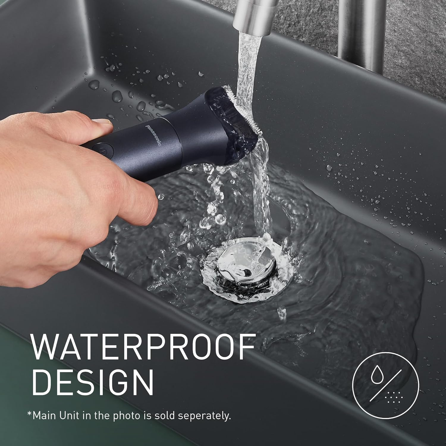 Panasonic ER-CHC1 Multishape Modular Personal Care System, Hair Clipper Head Attachment, 15 Length Settings, 4 Comb Attachments, Black image number 6