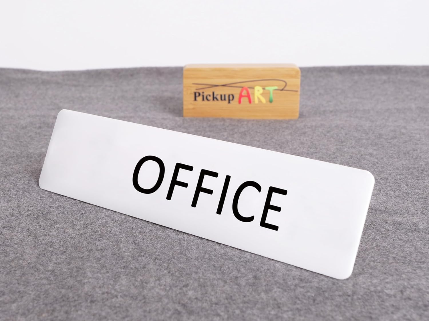 OFFICE Sign Self Adhesive Plaque Decal Door OFFICE SIGN DOOR SIGN (Style 3, 50X200Mm) image number 6