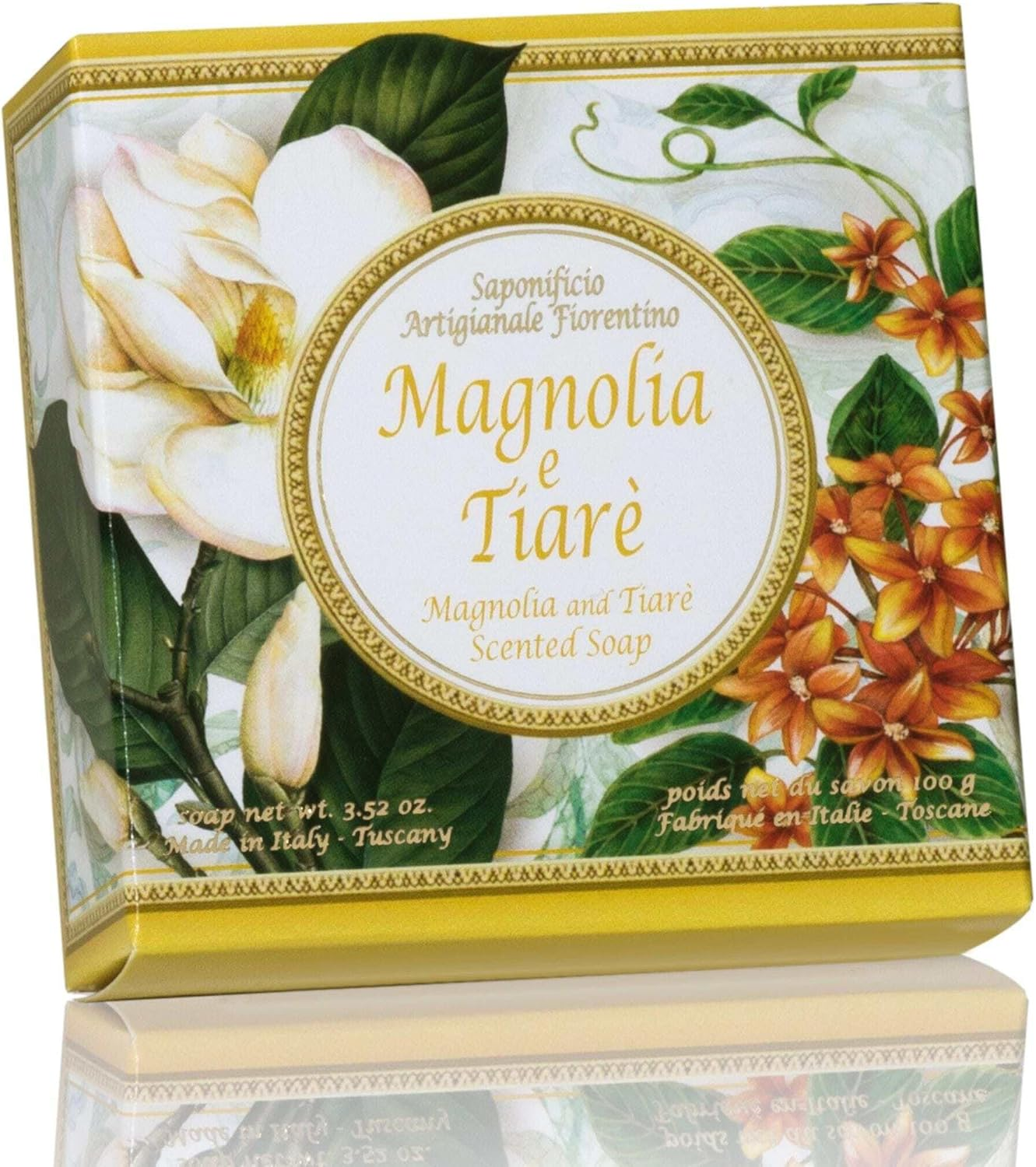 Saponificio Artigianale Fiorentino Magnolia & Tiare Flower 12X100G image number 3