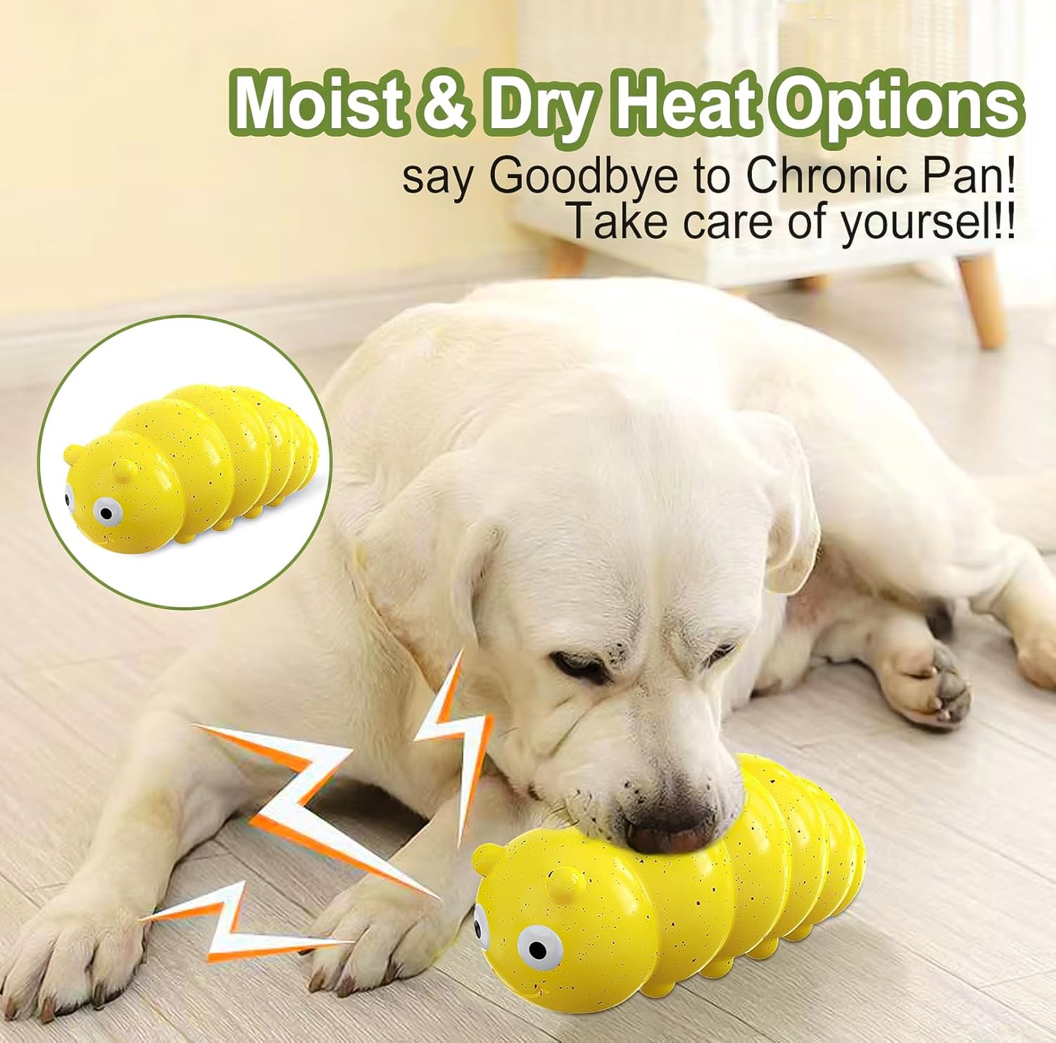 Byffoer Indestructible Dog Toy for Aggressive Chewers, Squeaky Dog Toy for Puppies, Medium and Large, Interactive Chewing Toy, Tough Durable Dog Toy image number 2