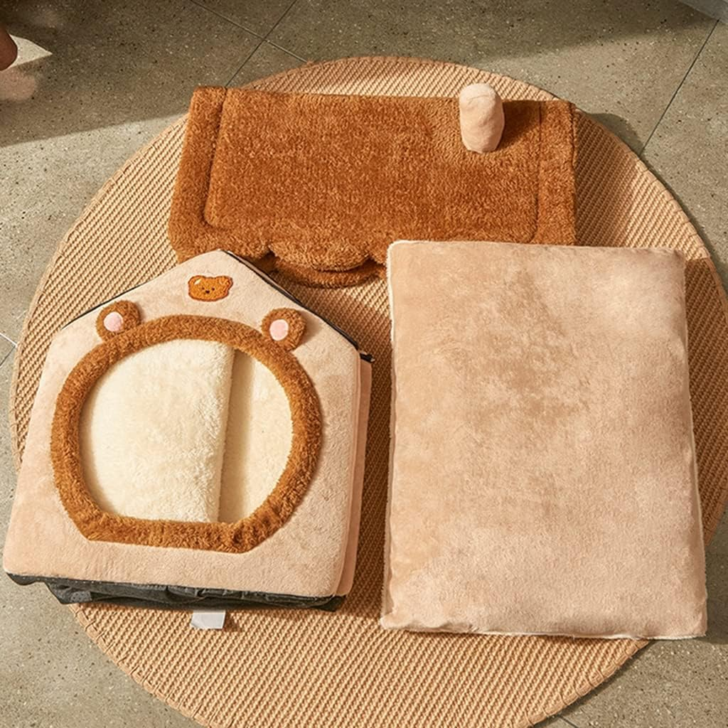 Universal Cat Nest Small Cat Nest Pet House Cat Supplies Soft and Comfortable(Size:48 * 40 * 39Cm)