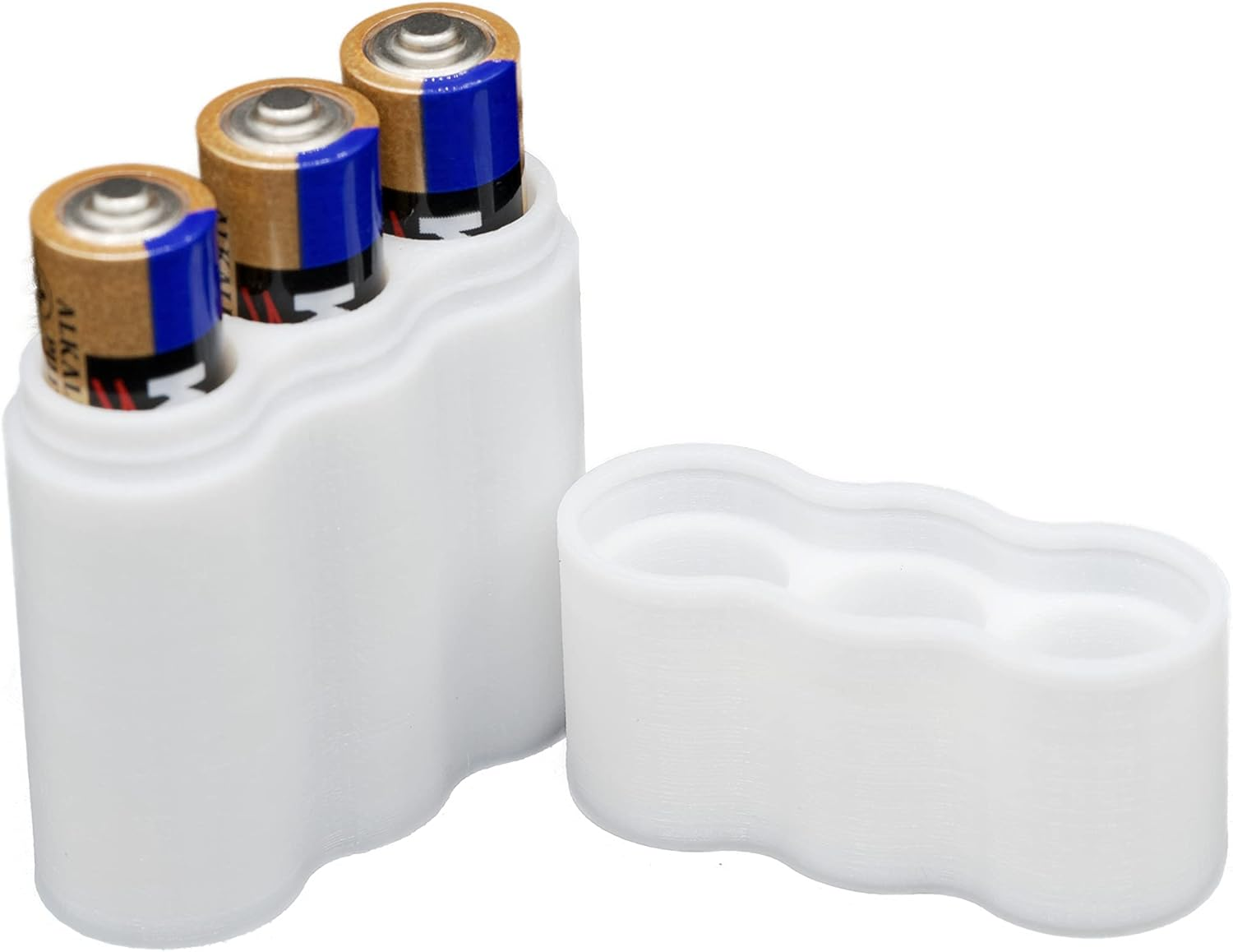 Protect Your Power - Slimline AAA Battery Case, Soft Durable Material - Pack of 2 (Holds 3 Batteries) image number 6