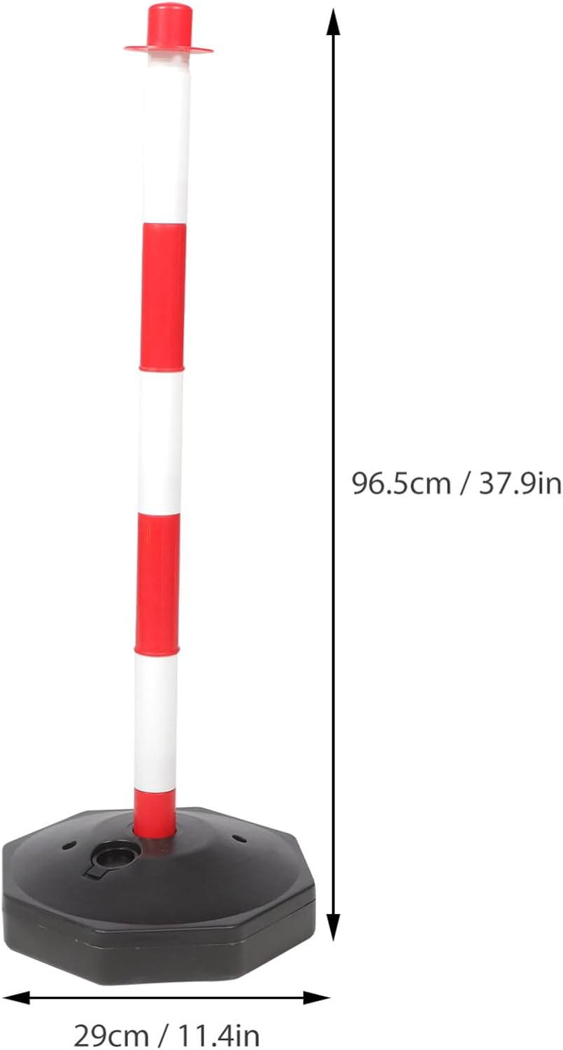 Yardwe Road Safety Column Plastic Warning Pile Tape Super Reflective for Outdoor Traffic Safety image number 4