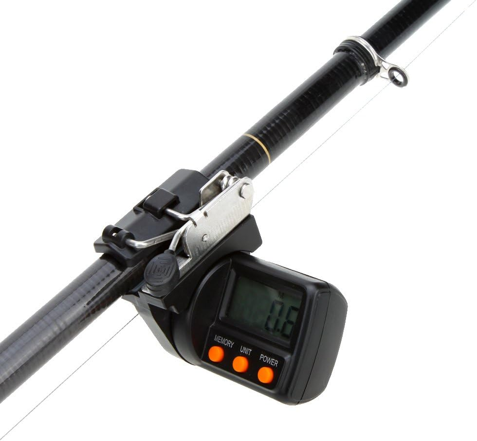 Fishing Line Counter, 0-999M Fishing Line Length Depth Gauge Counter for Fishing Rod, Fishing Tool Fishing Accessories for Beginner image number 3