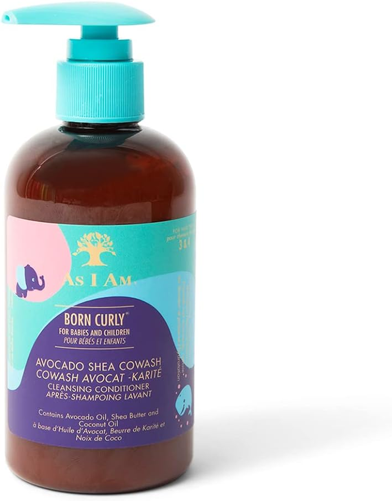 As I Am Born Curly Avocado Shea Cowash 240Ml(8Oz) image number 3