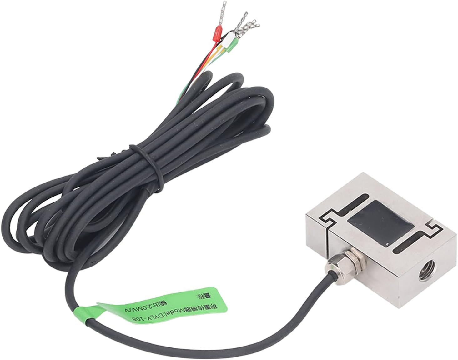 Pressure Force Sensor, 5‑10V Load Cell Sensor Dual End Thread Stainless Steel for Keyboard Feel Testing (50N) image number 2