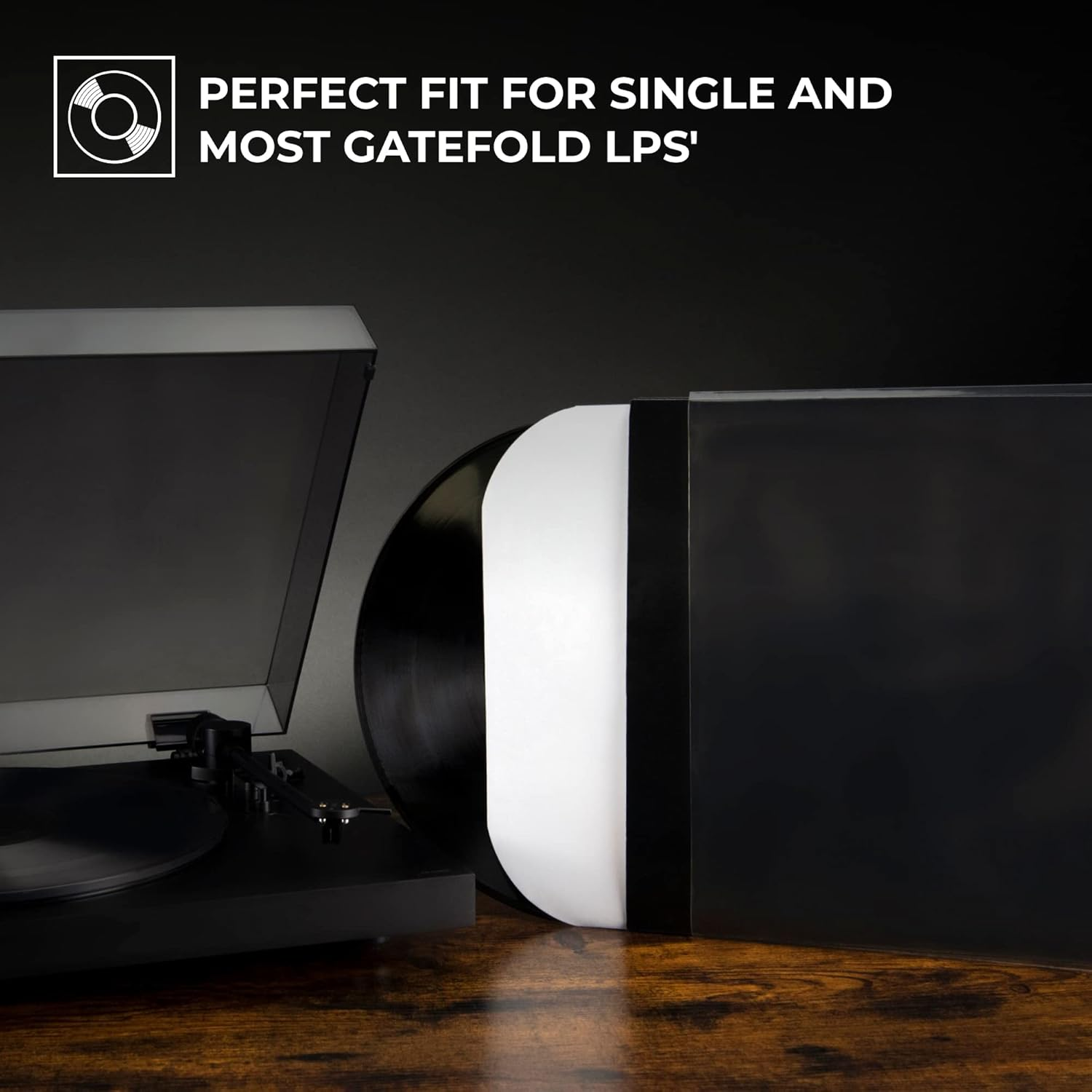 50X Vinyl Record Outer Sleeves, 12" LP - Crystal Clear, Not Cloudy, No Wrinkles! the Best Protection for Your Collection! image number 4
