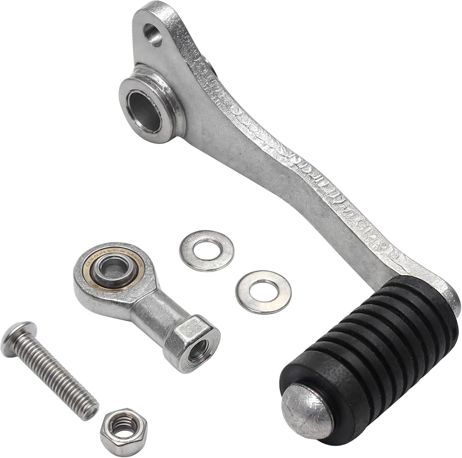 Marsrut Left Gear Shift Lever Pedal Compatible with Kawasaki Ninja 250R 300 Z250 Z300 EX250R Motorcycle, 13242-0088 Left Shifter Brake Pedal Replacement Part image number 3