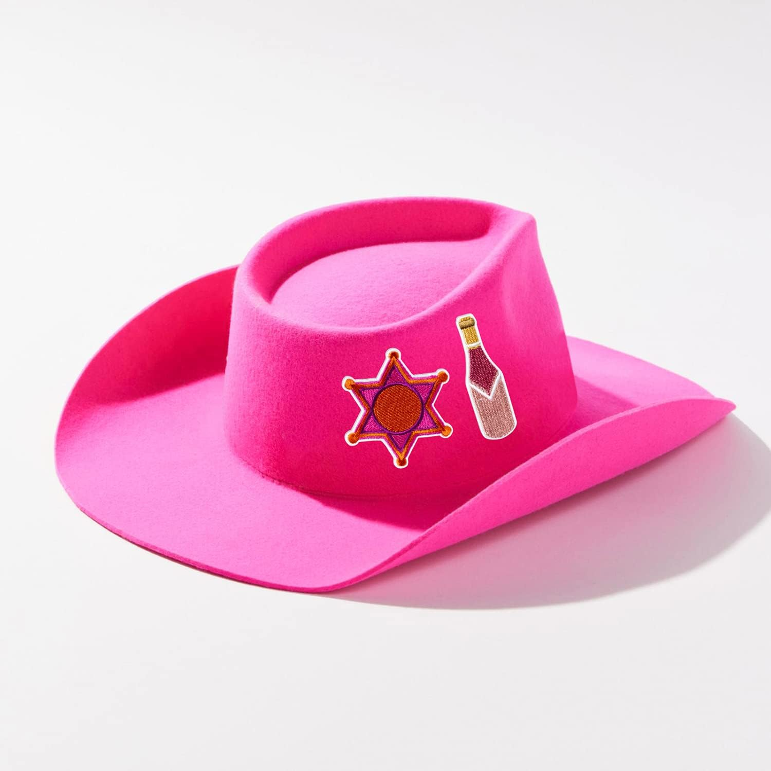 12Pcs Western Disco Cowgirl Bachelorette Iron on Patches for Clothing Sew Embroidered Applique Repair Patch DIY Crafts Decor Gifts Last Rodeo Nashville Party Wedding Bridal Shower image number 5