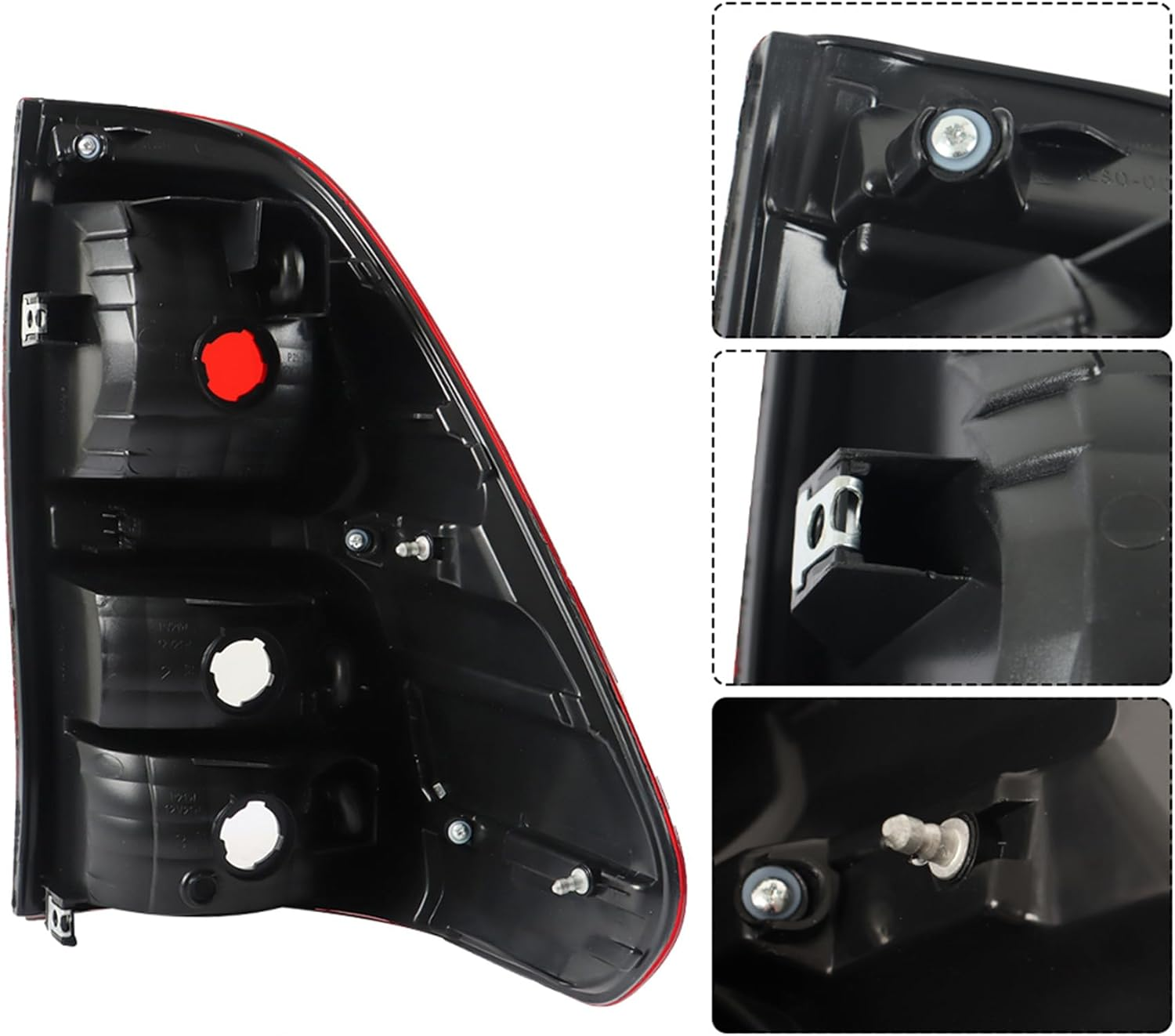 Right Tail Light Replacement for Hilux 2WD 4WD SR SR5 UTE 2015-2020 Tail Lamp RH Red Lens Driver Side image number 1