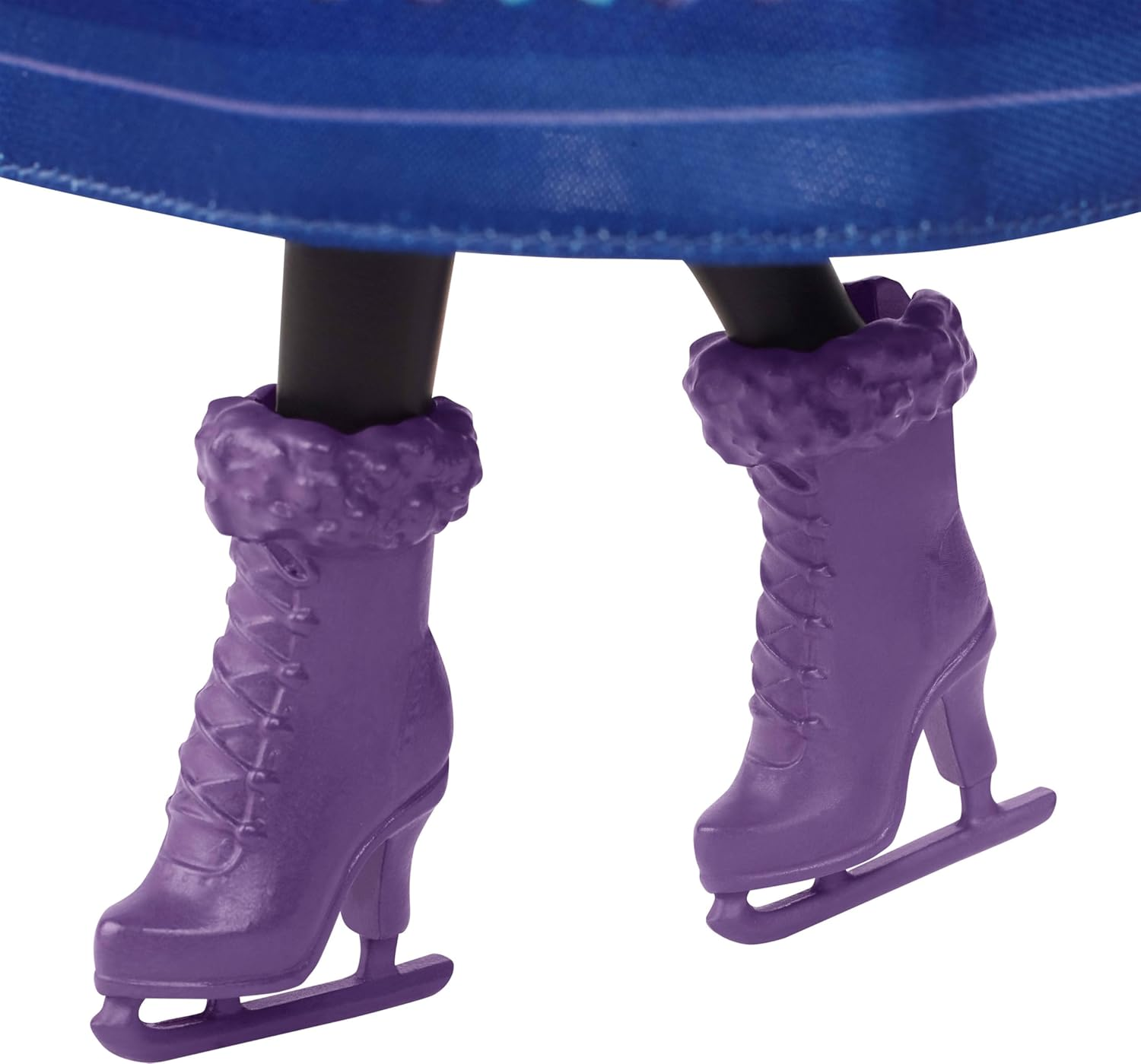 Mattel Disney Frozen Anna Fashion Doll & Accessories, Ice-Skating Look with Removable Dress & Skates plus 1 Pair of Shoes, Inspired by Frozen: Winter Festival​​​ image number 2