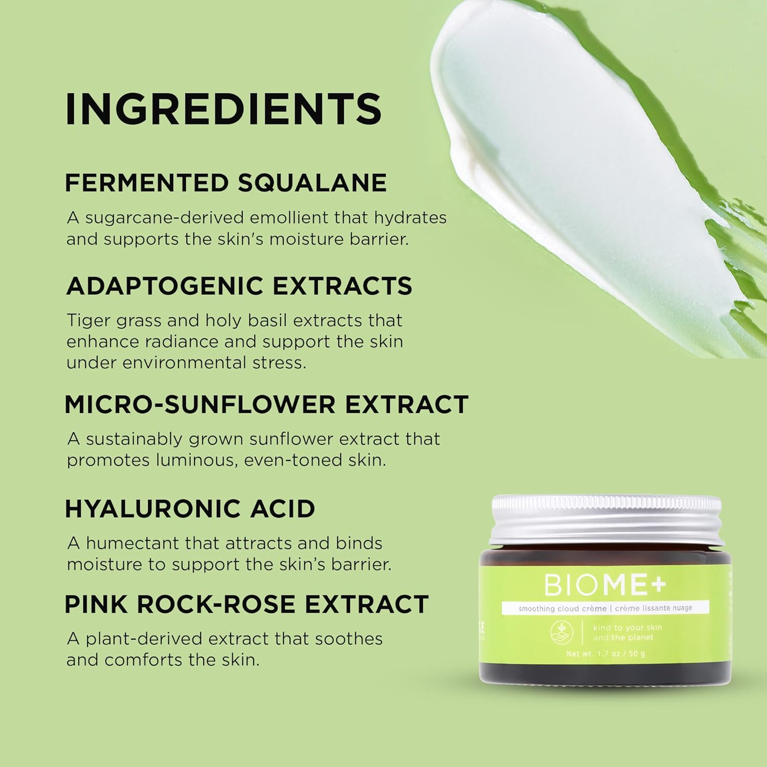 Biomeplus Smoothing Cloud Creme by Image for Women - 1.7 Oz Cream image number 3