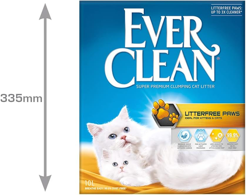 Ever Clean Litterfree Paws Cat Litter, 10 Litre, Scented image number 4