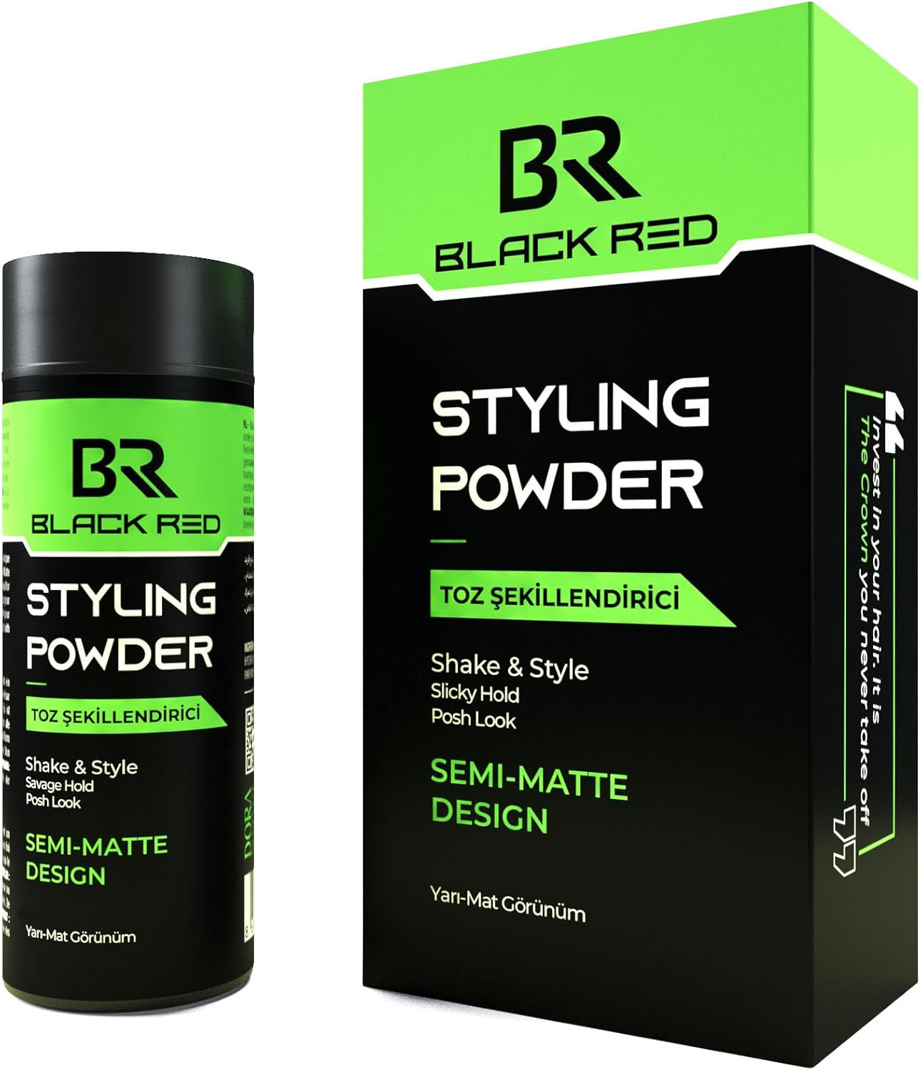 Black Red&reg; Texturising Hair Styling Powder, 20 Gr: Get Invisible Texture and Volume for a Natural, Semi-Matte Look with Our Special Formula for Men and Women image number 3