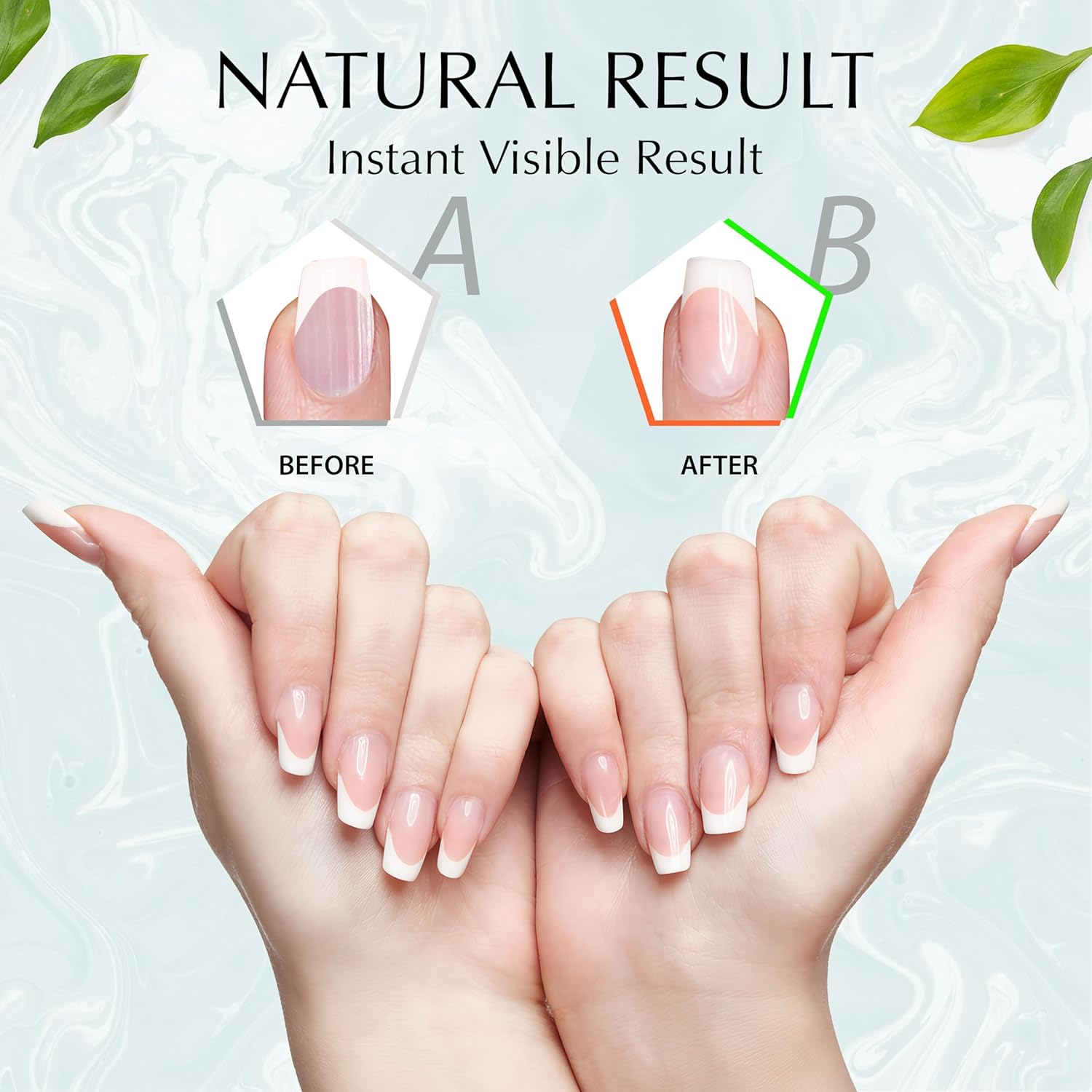 Morary 4 Way Nail Buffer Block Nail Shine Buffer Block for Natural and Acrylic Nails Smoother Buffing Block Polisher Fingernail File Buffer 240/400/1000/6000 Grit for Buffing Shinning