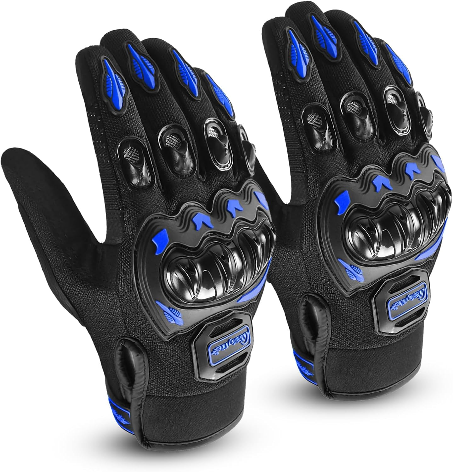 Motorcycle Gloves Winter Cold Weather Warm Touchscreen Waterproof Windproof Protective Gear Motorcycle Gloves for Men and Women, Full Finger Motorbike Gloves