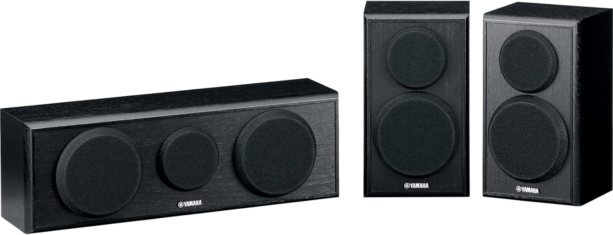Yamaha NS-P150 Speaker Package (1 NS-C150 Centre Speaker & 2 NS-B150 Surround Speakers), Black image number 3