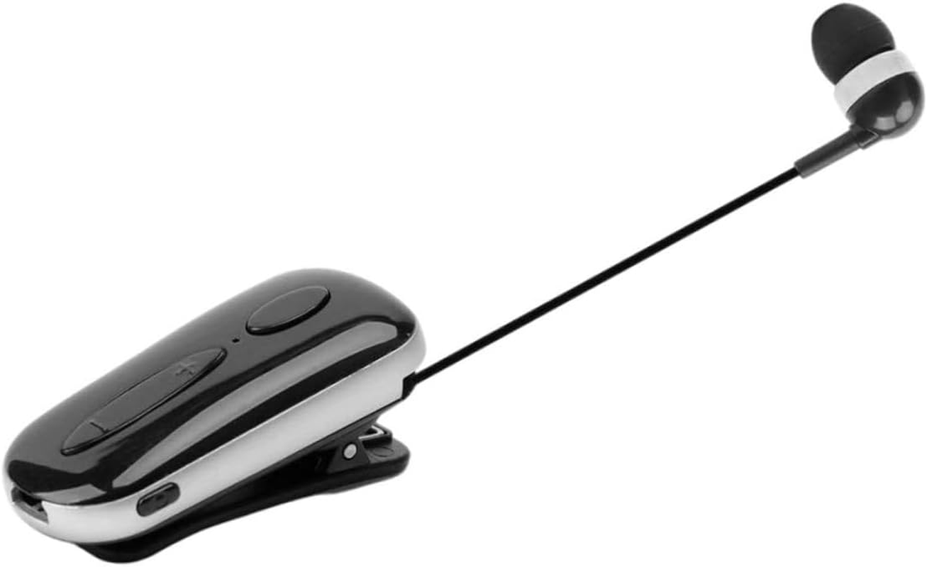 LALAFINA Wireless Clip-On Earbud Retractable Sports Earphone for Active Use, Black, Lightweight Headphone for Outdoor Exercise image number 6