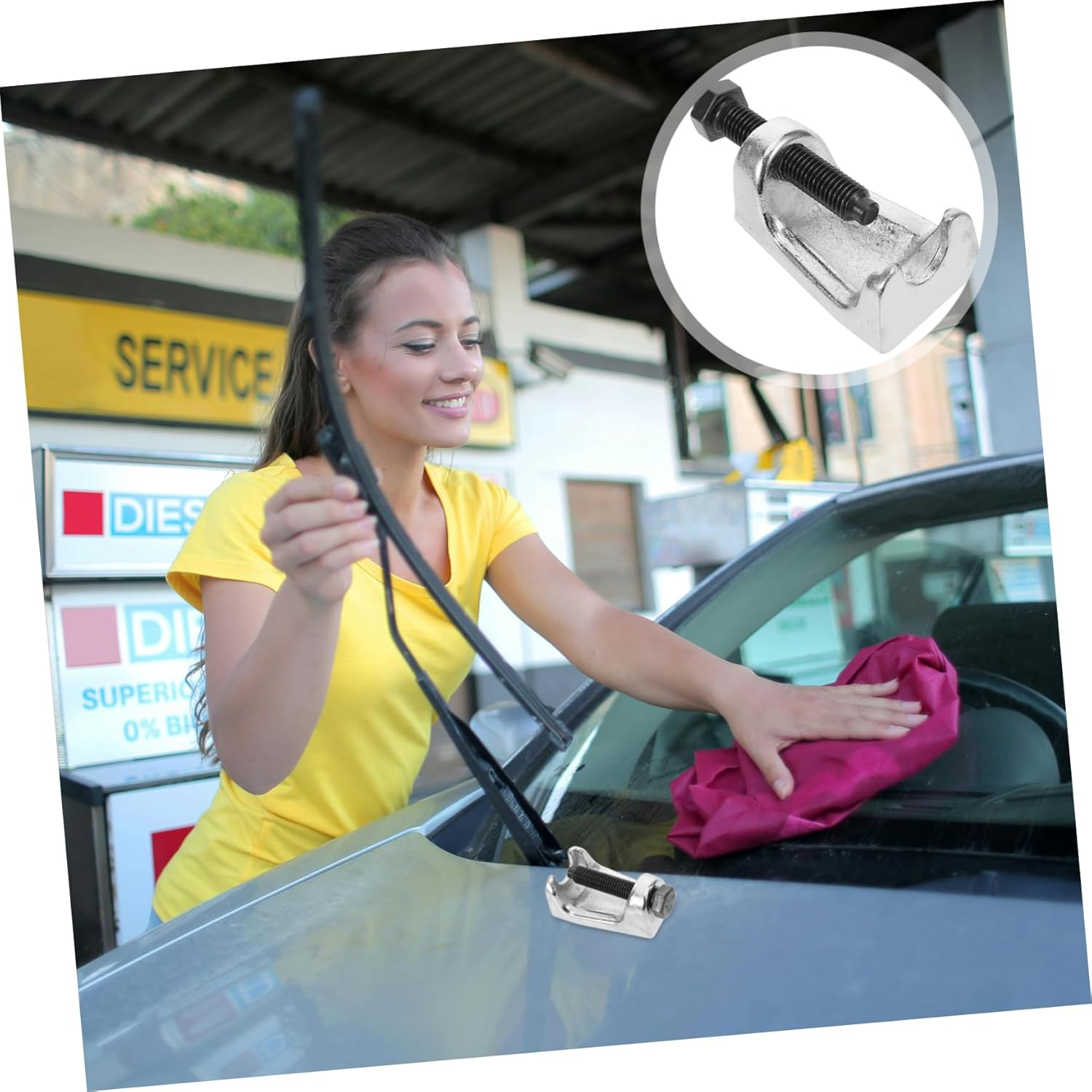 TEMPNAP Vehicle Ball Joint Extractor Car Ball Joint Puller Automotive Accessory Tool Easy to Use Car Repairing Tool image number 4