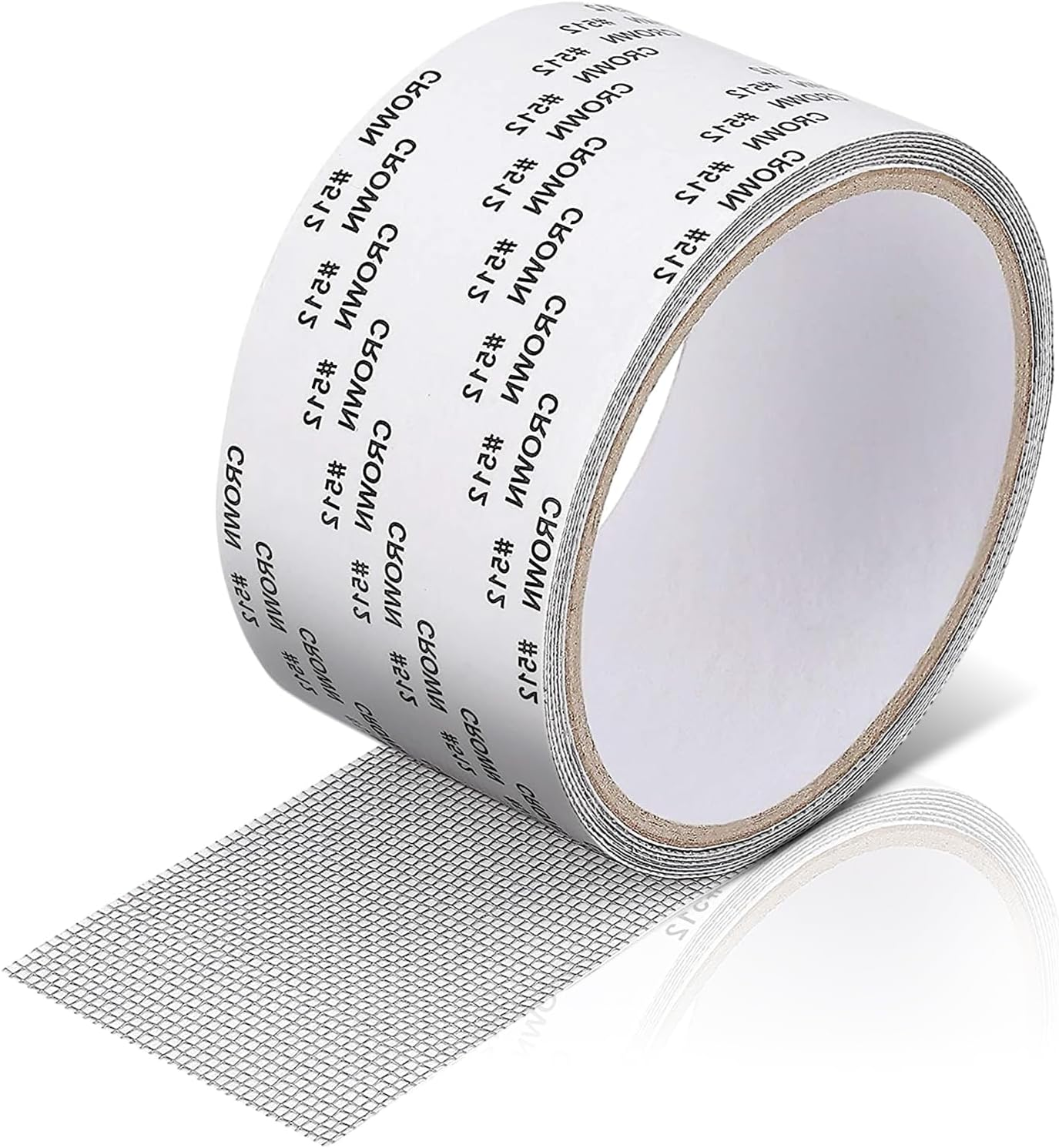 Window Screen Repair Tape, Screen Rrepair Kit for Windows or Doors Screen Repair, 2 X 80Inches Strong Adhesive & Waterproof Fiberglass Covering Mesh Tape, Gray image number 3