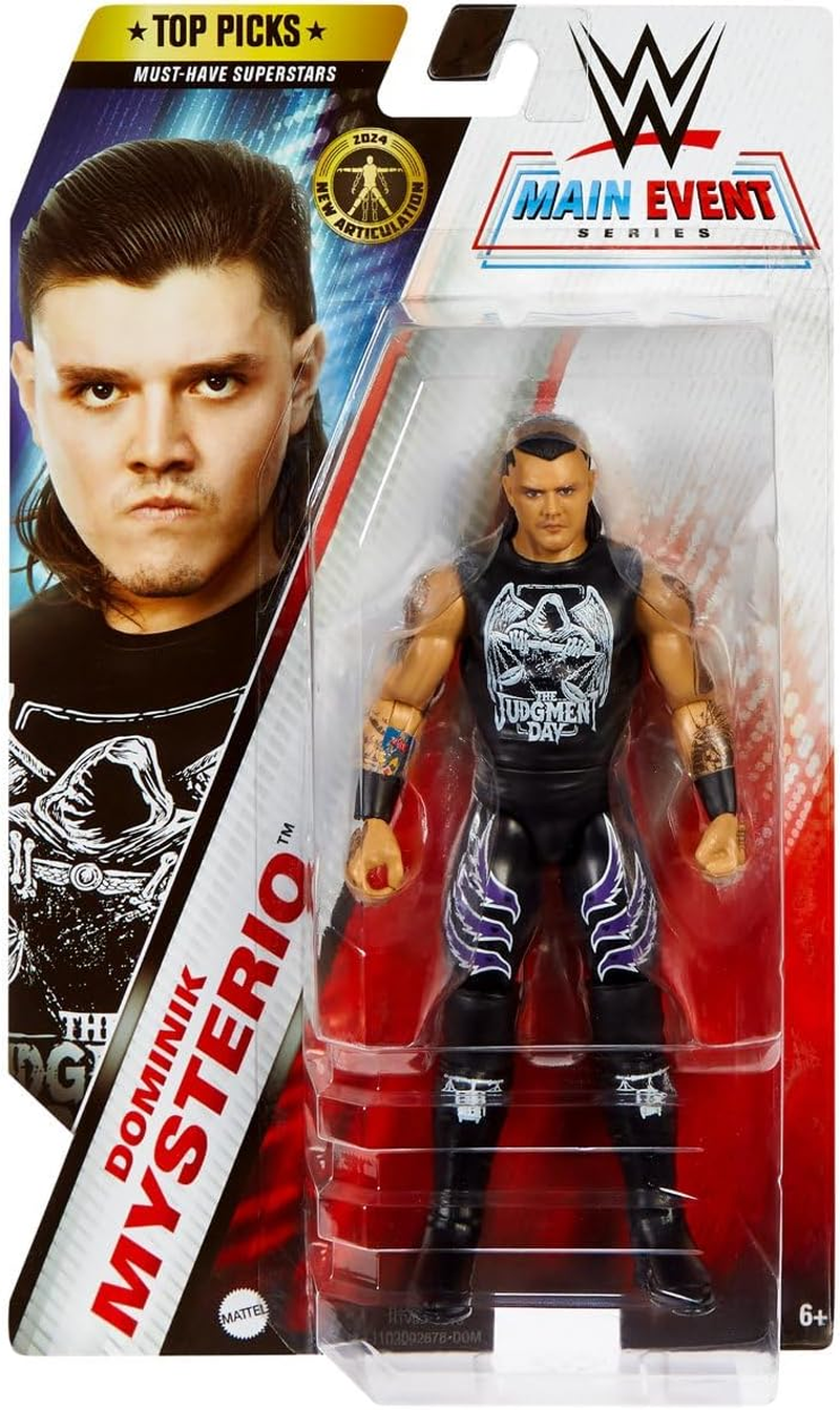 WWE Main Event Series Top Picks 2024 Wave 4 Dominik Mysterio Figure