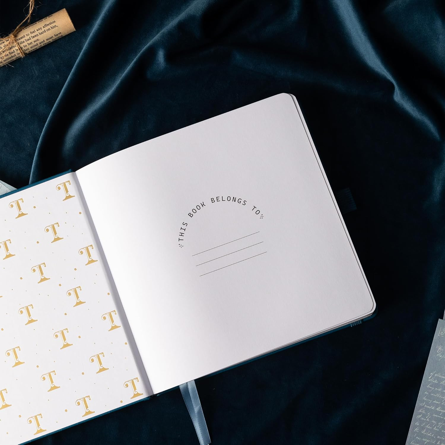 TIEFOSSI Tree of Life Journal, Square Dotted Journal for Women Men, Dot Aesthetic Notebook with 160 Numbered Pages, Hardcover Vegan Leather Journals with Bookmark, 160 GSM Thick Paper image number 6