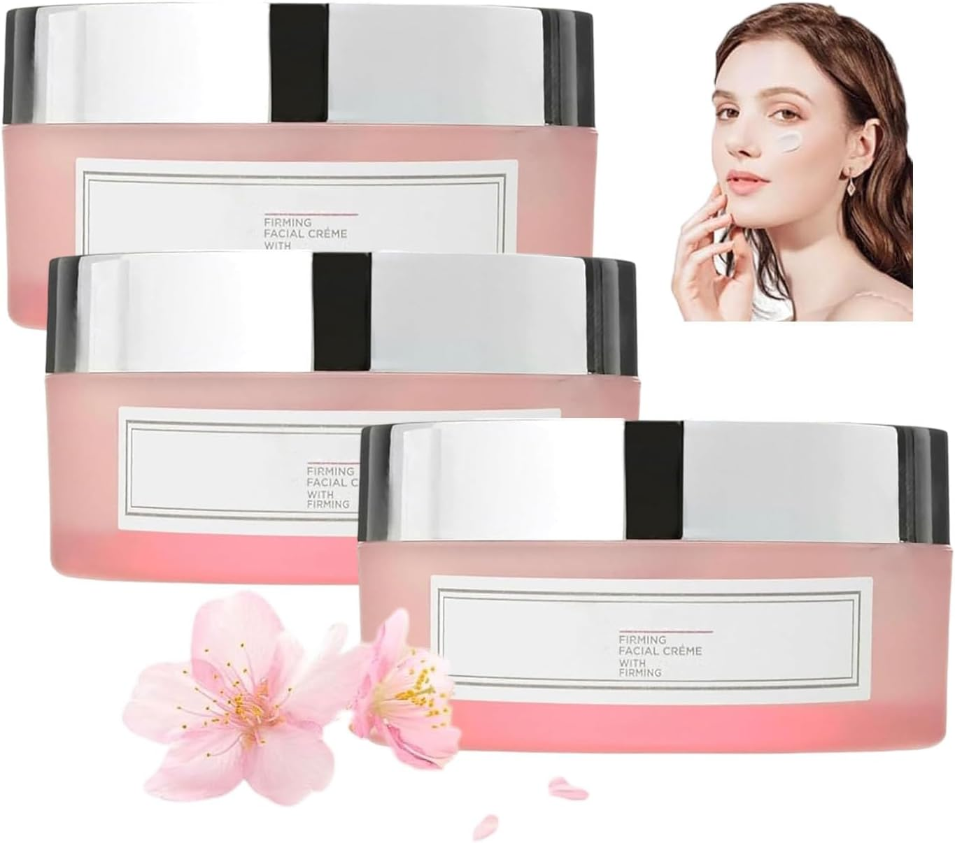 Champagne Lifting Firming Facial Creme, Champagne Lift Firming Facial Moisture Cream, Temporary Skin Tightener, Instant Tightening Moisturizer, Deep Hydration & Smoothing for Face and Neck (1PCS)