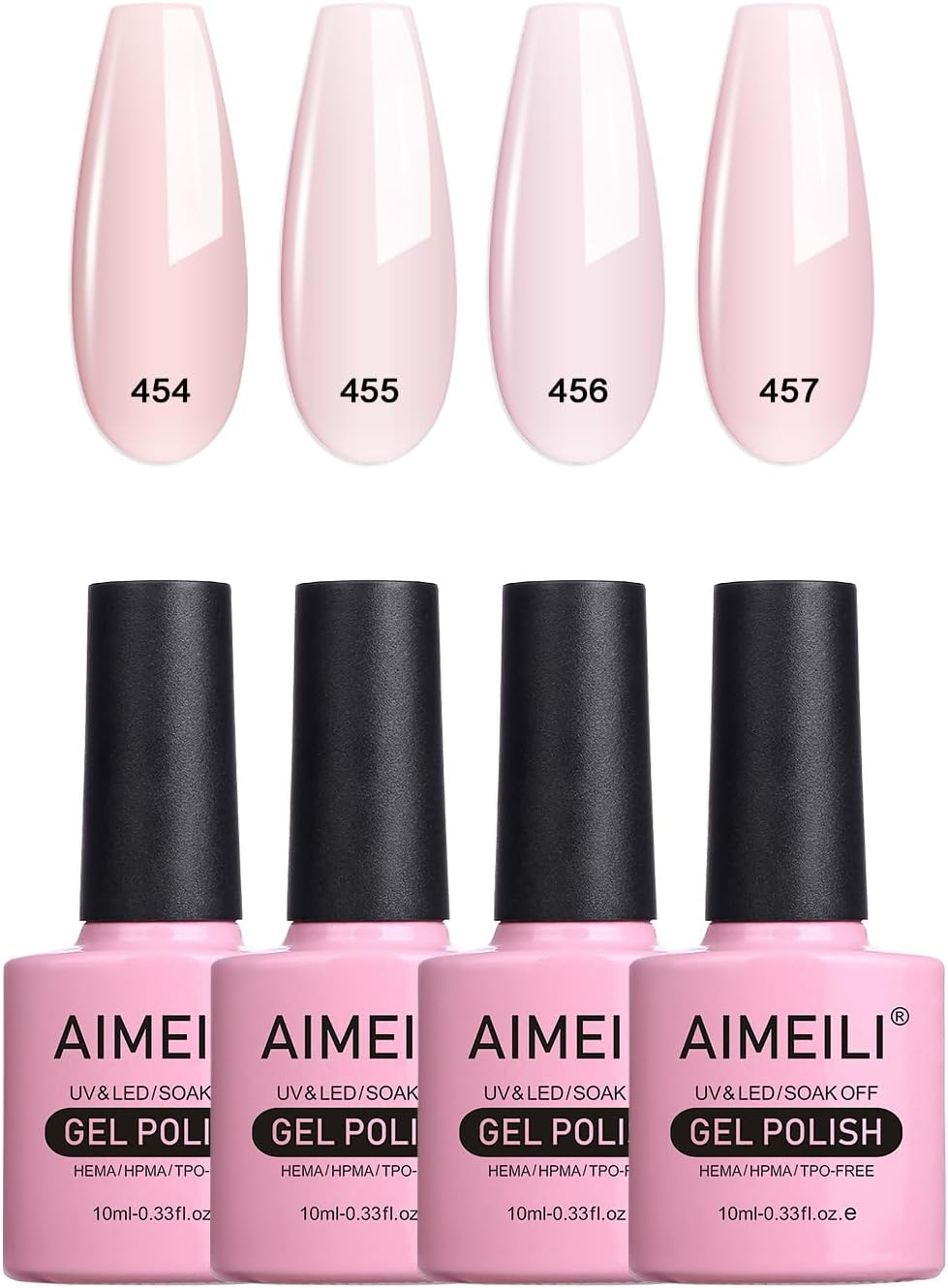 AIMEILI Gel Nail Polish Set 4 X 10ML