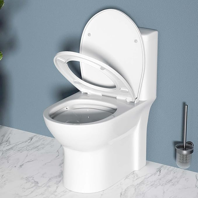 20Pack Toilet WC Seat Buffer Set, Standard Universal Toilet Seat Buffer, Toilet Seat Bumpers, Noise Dampening Bumpers Gasket Toilet Seat Replacement Cushioning Pads for Home Hotel Bathroom (White) image number 5