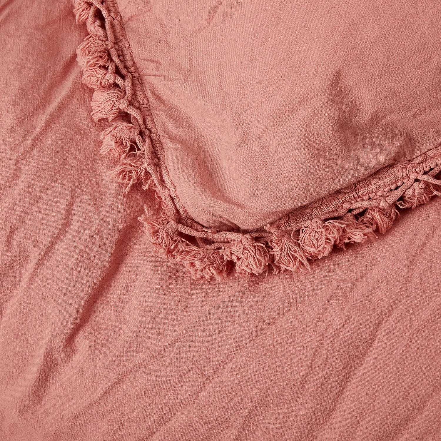 Linen House Rapallo Blossom QB Quilt Cover Set, Pink, Queen, 01703G845 image number 1