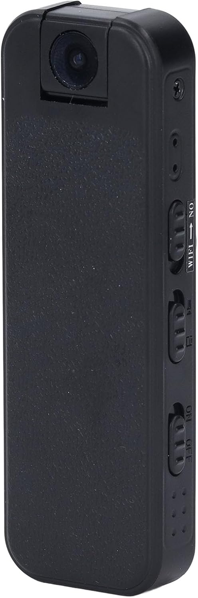 Small Wearable Camera, 1080P HD Body Worn Camera Nightvision with 180 Degree Rotating Lens, Pocket Video Recorder with Back Clip for Outdoor Cycling image number 2