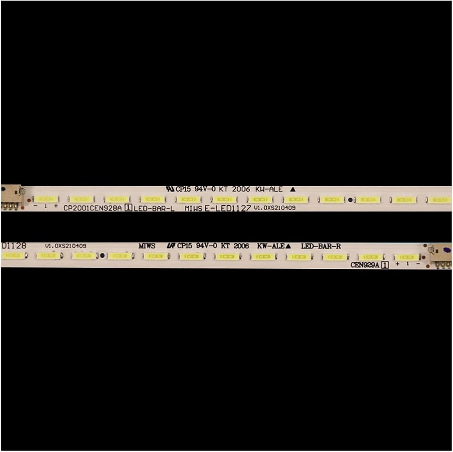 2Pcs 550Mm Led Backlight TV for Sh.Ar/P 50Inch 54Leds CEN928A CEN929A LED-BAR-L/R LC-50LE400M LC-50LE400M image number 3