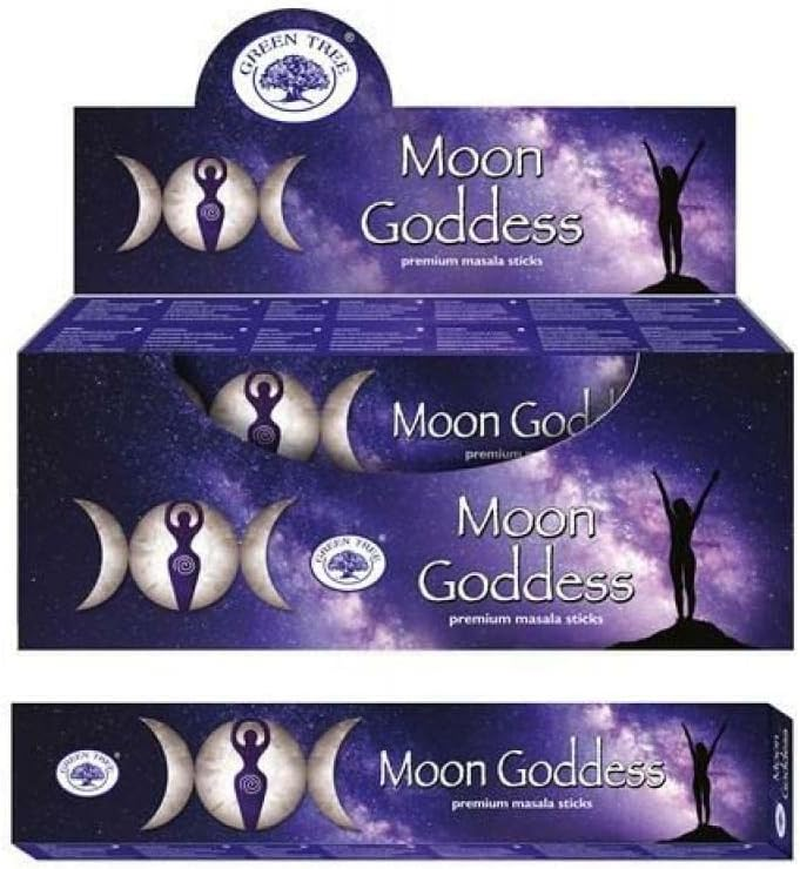Moon Goddess Incense Fragrance 12 Packets - 144 Sticks