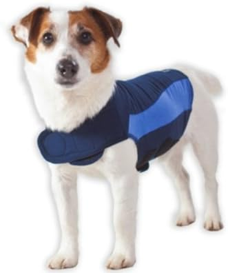 Thundershirt Polo Dog Anxiety Jacket | Vet Recommended Calming Solution Vest for Fireworks, Thunder, Travel, & Separation image number 4