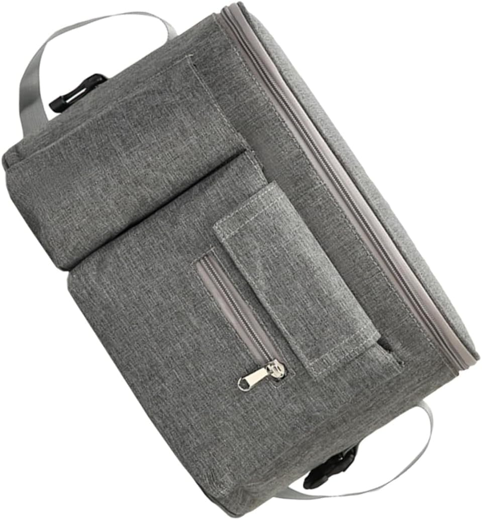 Nursery Bag Diaper Pouch Stroller Backpack Nappy Bag Large Organizer for Travel image number 6