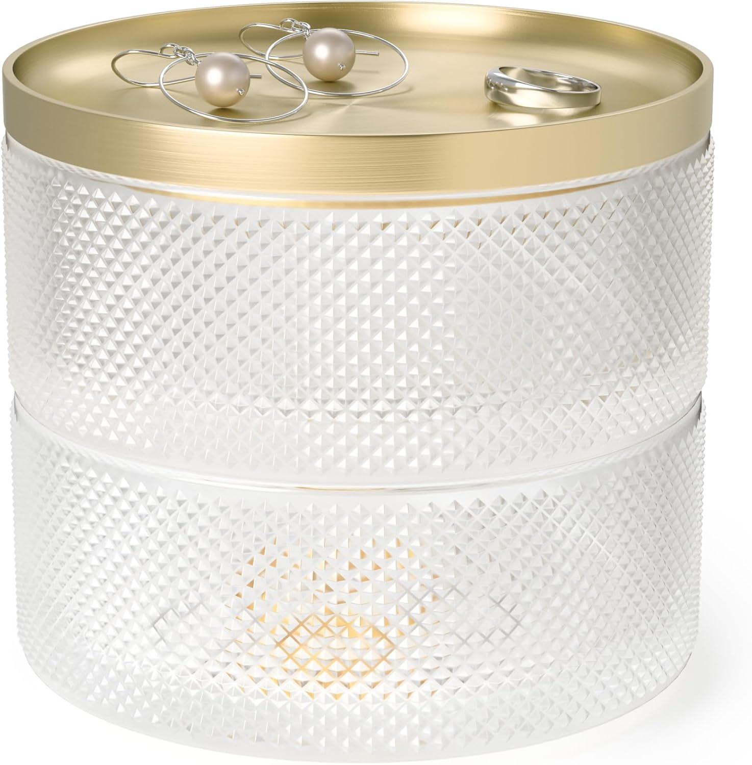 Umbra 299470-633 Tesora Box, Concrete/Copper