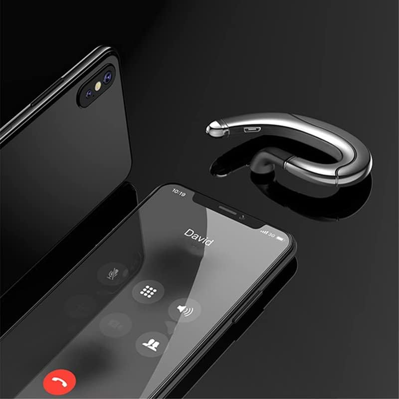 AIMALL Bone Conduction Earphone Painless Wearing Headset Wireless Bluetooth Headphones Headset Sport Waterproof Lightweight Earpiece for Business/Office/Sports, Sport Headset V5.0 image number 5