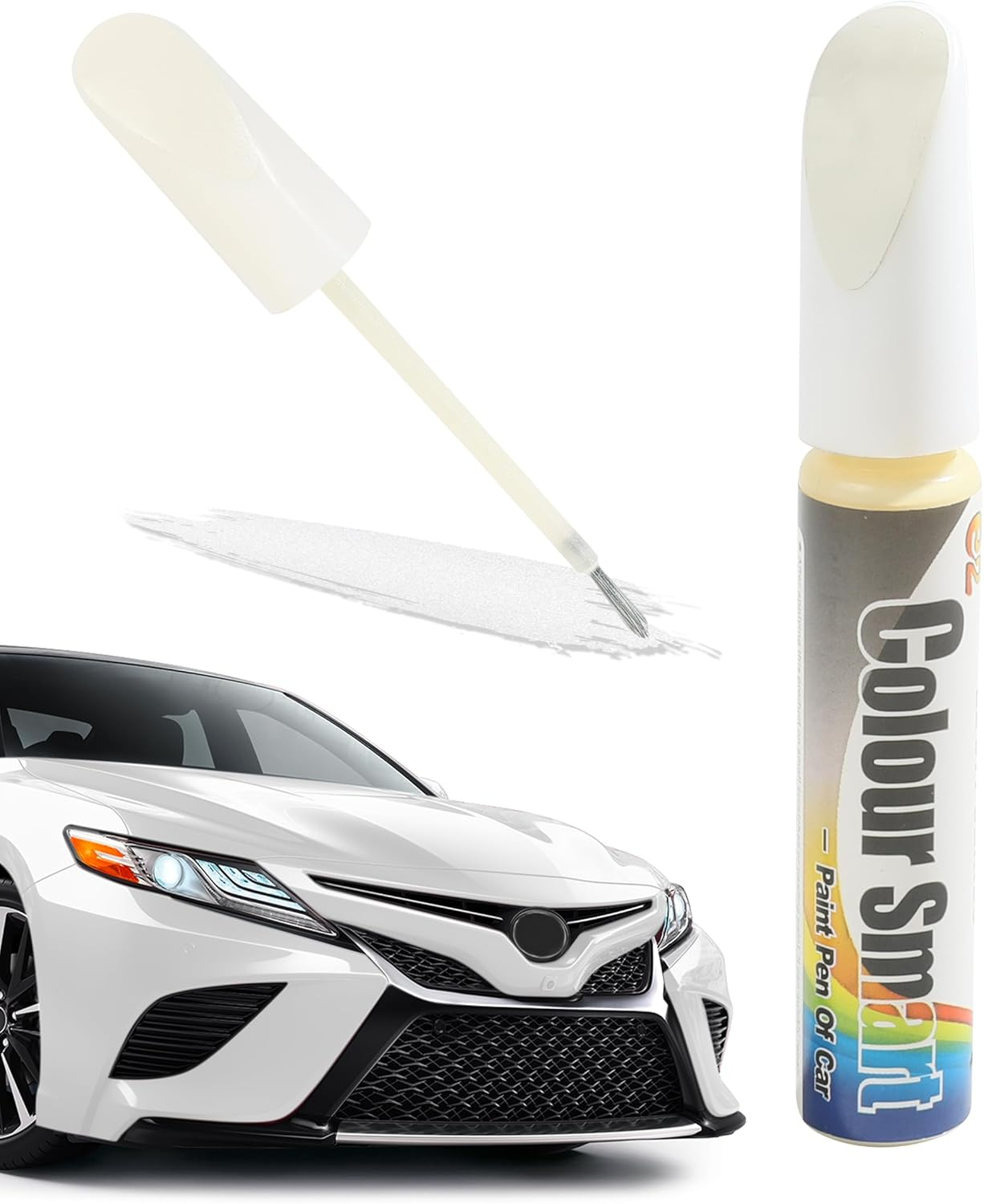 Touch up Paint Pen,Car Paint Pen,Car Paint Scratch Repair,Car Accessories Car Scratch Remover Pen,Car Touch up Paint,Car Paint Scratch Repair,Paint Pen for Cars Paint Scratch Repair (White) image number 2