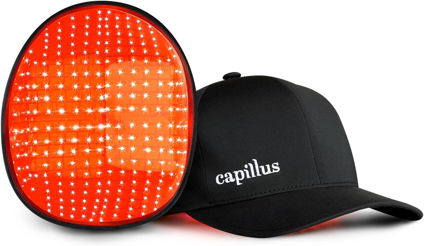 Capilluspro Mobile Laser Therapy Cap for Hair Regrowth - NEW 6 Minute Flexible-Fitting Model - Fda-Cleared for Medical Treatment of Androgenetic Alopecia - Superior Coverage image number 6