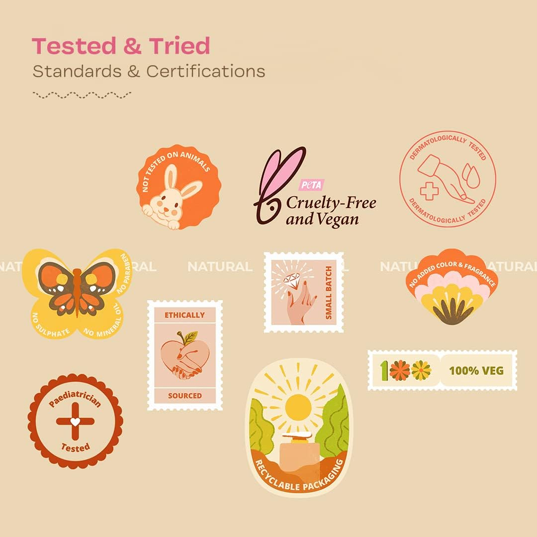 MAATE Baby Hair Oil | Protein Rich Oil for Baby Hair Growth | Hibiscus, Bhringraj & Vitamin Rich Almond Oil | No Mineral Oil | 100% Natural & Vegan- 50 Ml image number 2