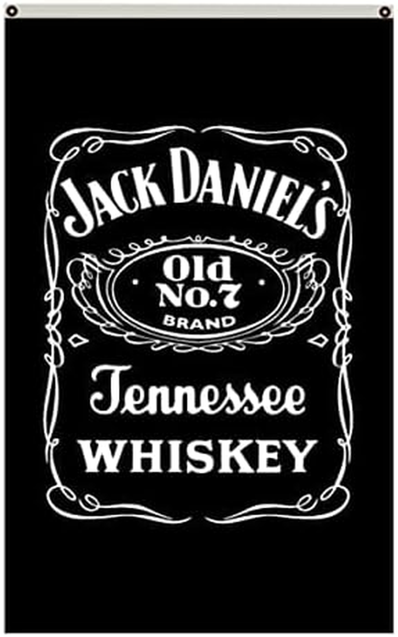 Jack Daniel'S Happy Hour Flag Banner 3X5Feet