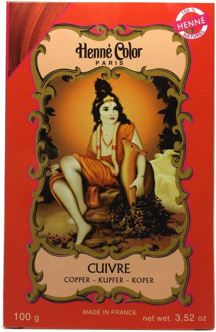 Copper Henne Natural Henna Hair Colouring Dye Powder