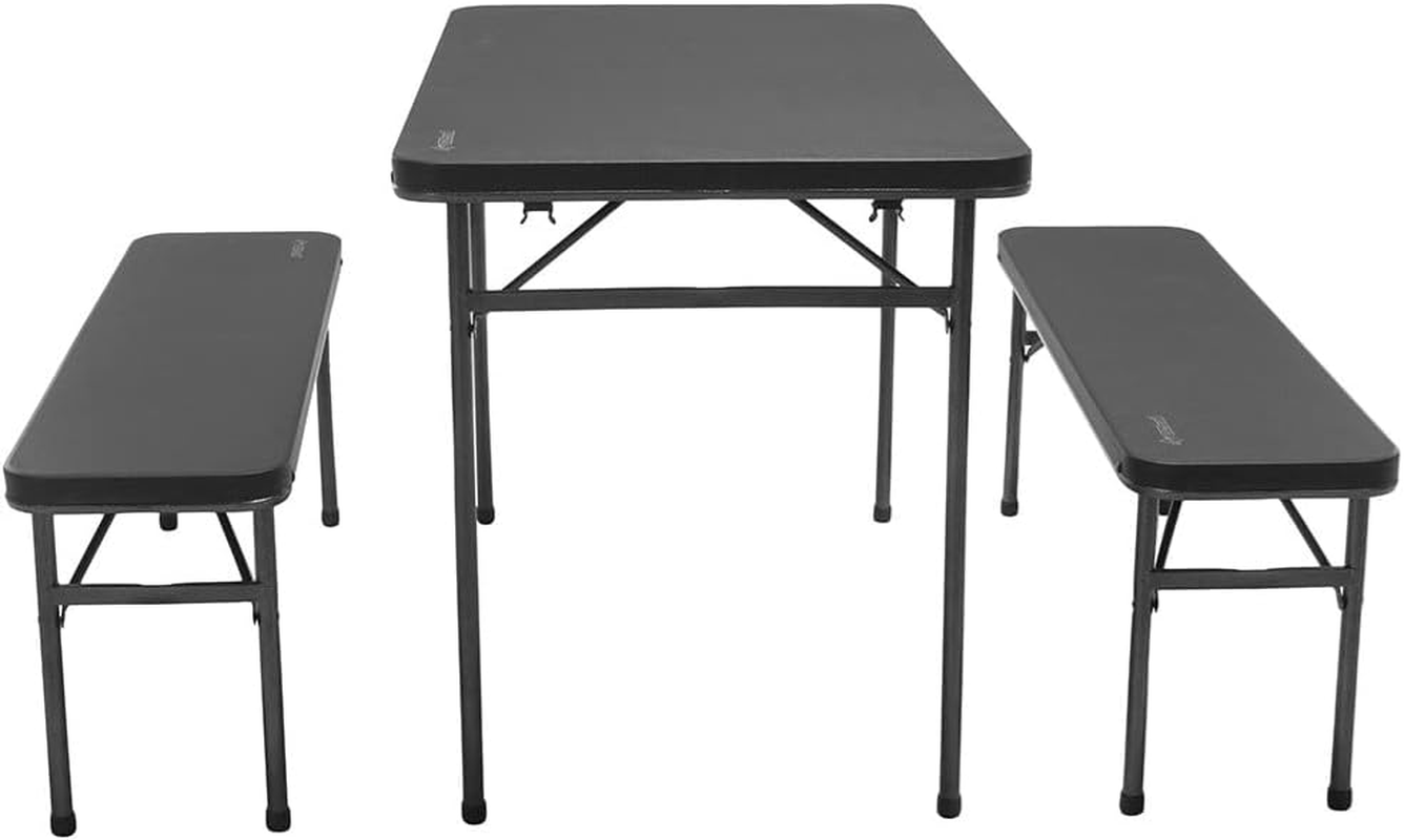 Oztrail Ironside Recreation Picnic Table 3-Pieces Set image number 3