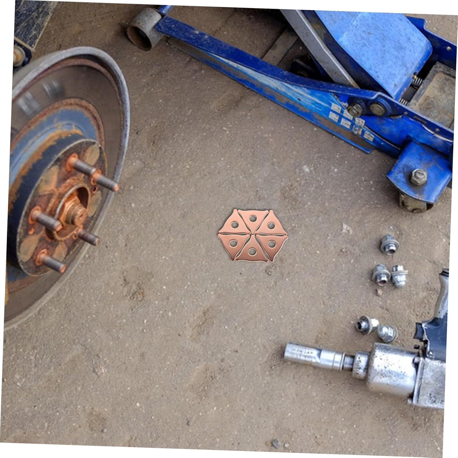 FOYTOKI 100Pcs Dent Pulling Rings for Metal Repair Auto Body Welding Tool Set Car Dent Removal Kit Tabs for Panel Welder Equipment image number 4